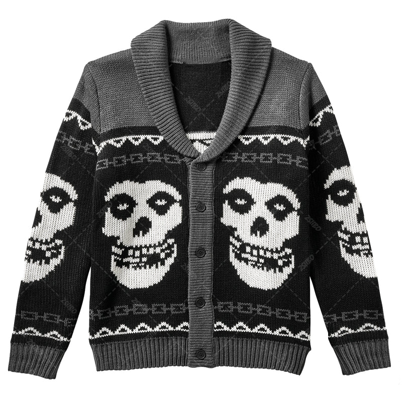 Thermal Long John - Fall/Winter Y2K Portrait Printed Harajuku Sweater