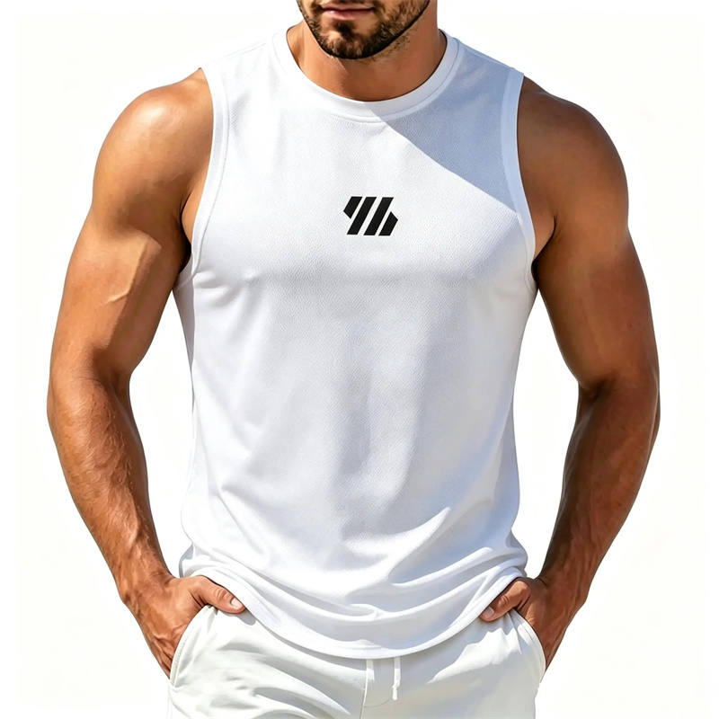 Men's Fitness running Tank Top - Sleeveless Undershirt 评论和价格
