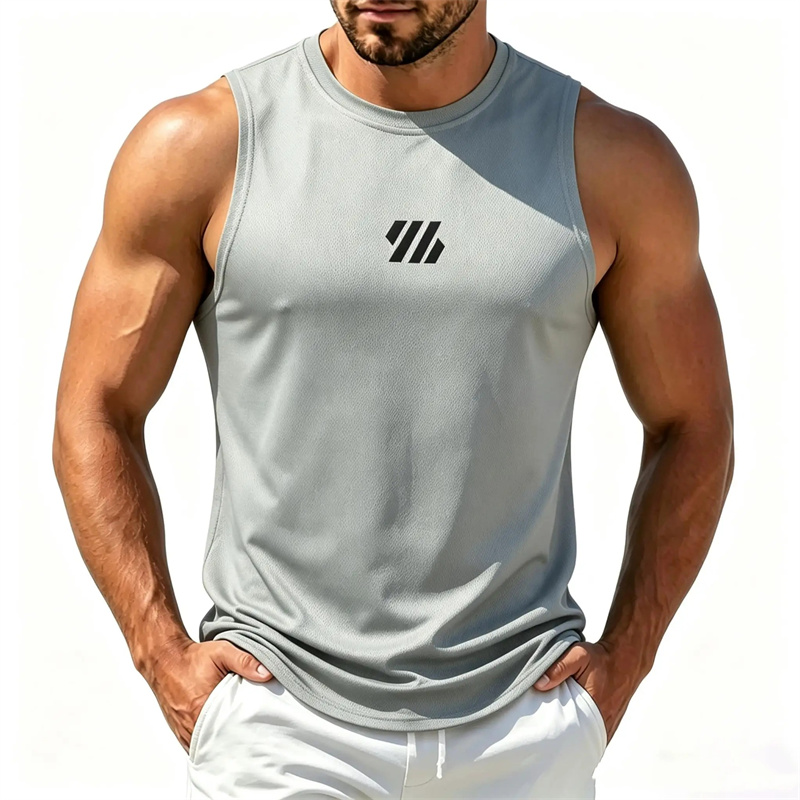 Men's Fitness running Tank Top - Sleeveless Undershirt 评论和价格