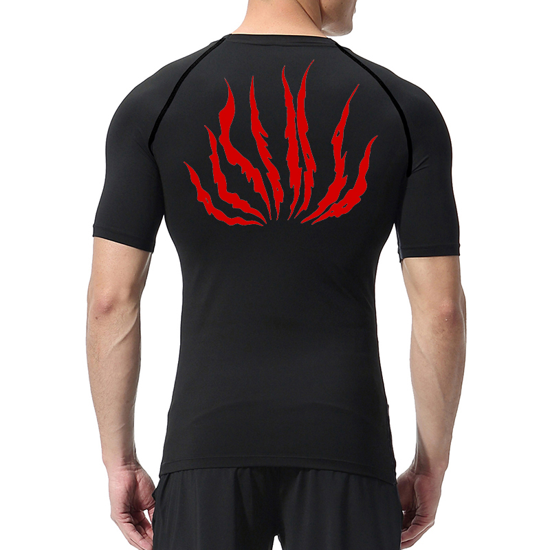 Graphic Print Athletic Quick D - Base Layer Top 评论和价格