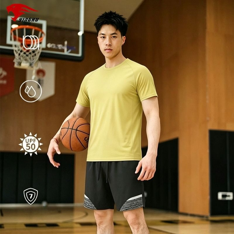 Fitness Suit Athletic O-Neck S - Compression Shorts Athletes 评论和价格