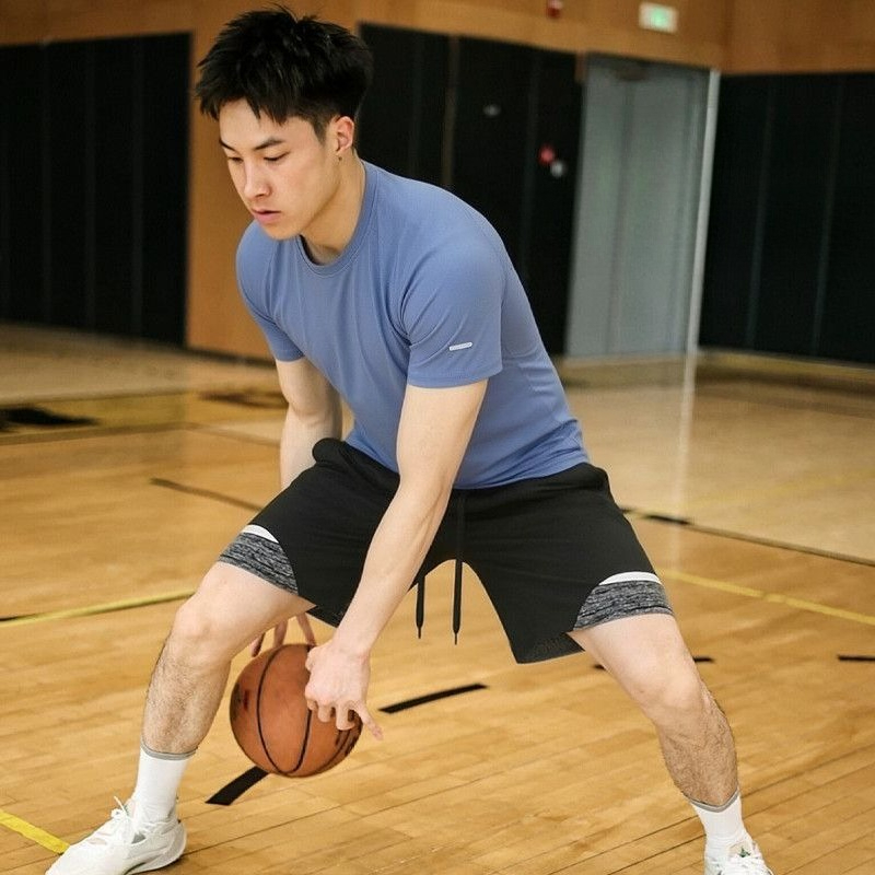 Fitness Suit Athletic O-Neck S - Compression Shorts Athletes 评论和价格