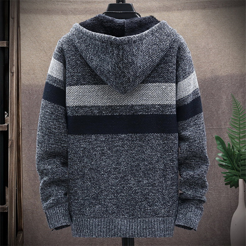 Men's Striped Sweater Coat Thi - Thermal Long John 评论和价格