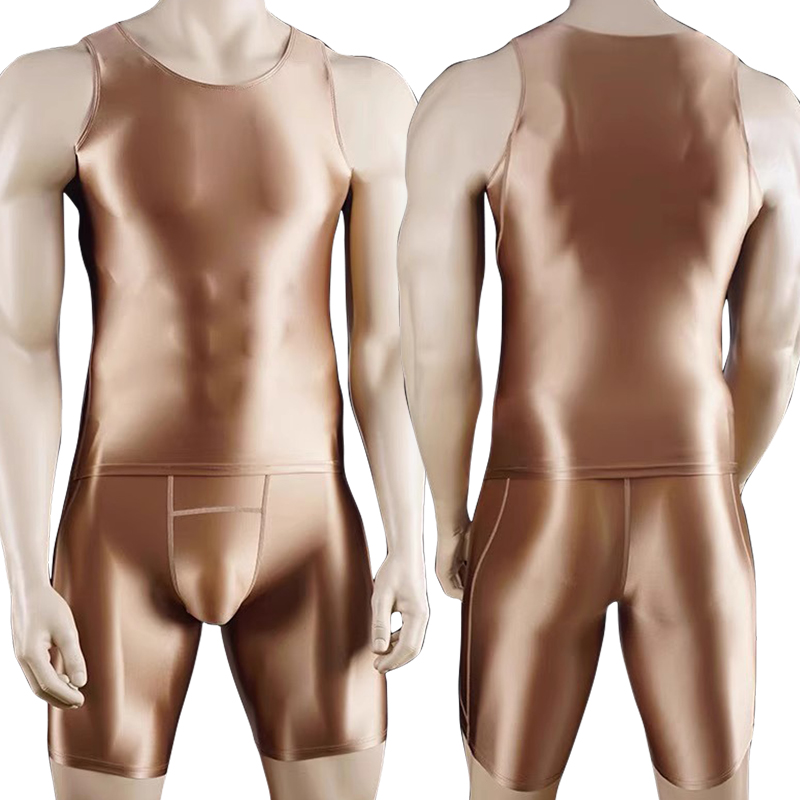Men Thin Fitness vest Tights s - Compression Shorts Athletes 评论和价格