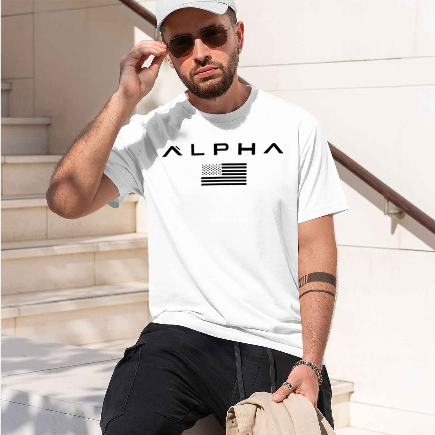 Men's Printed Round-ne Fitness - Undershirt Crew Neck 评论和价格