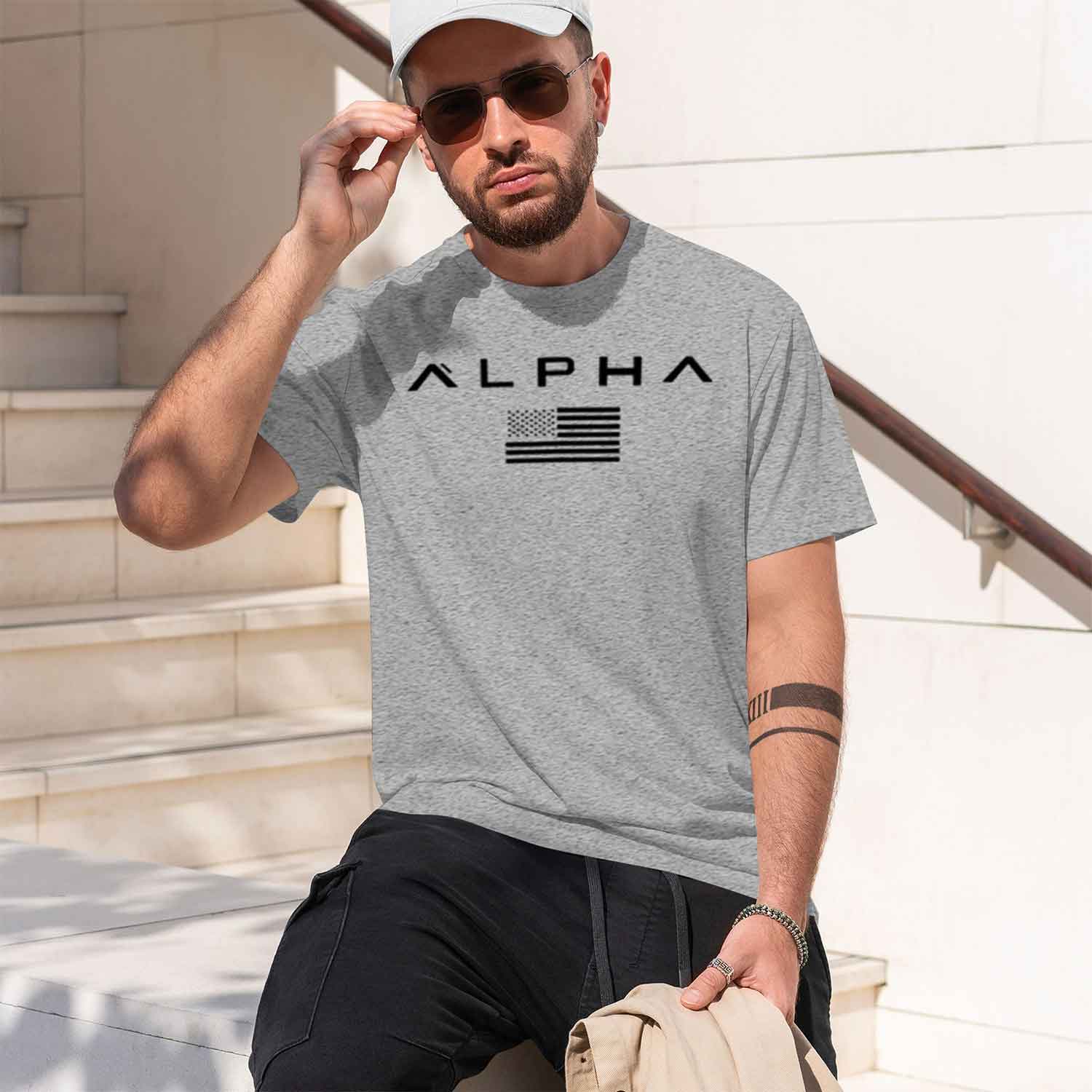 Men's Printed Round-ne Fitness - Undershirt Crew Neck 评论和价格