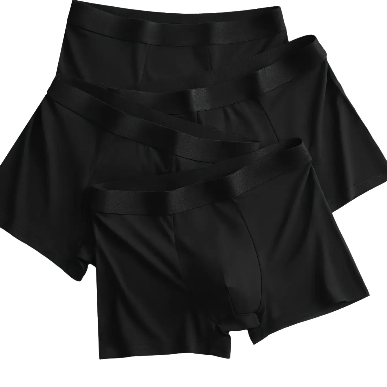 4 Pieces Mens Boxer Briefs Sof - Multi Pack Underwear 评论和价格