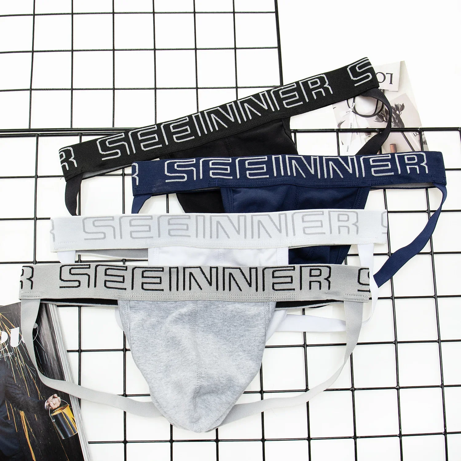 Sexy Men Underwear Jockstrap C - Jockstrap Athletic 评论和价格