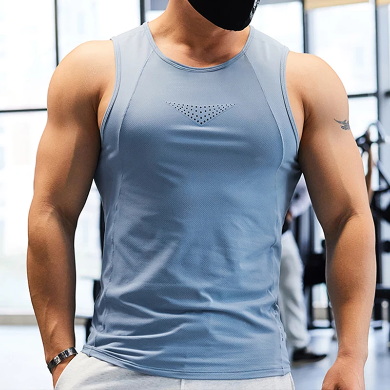 Men Running Tank Tops Outdoor  - Sleeveless Undershirt 评论和价格