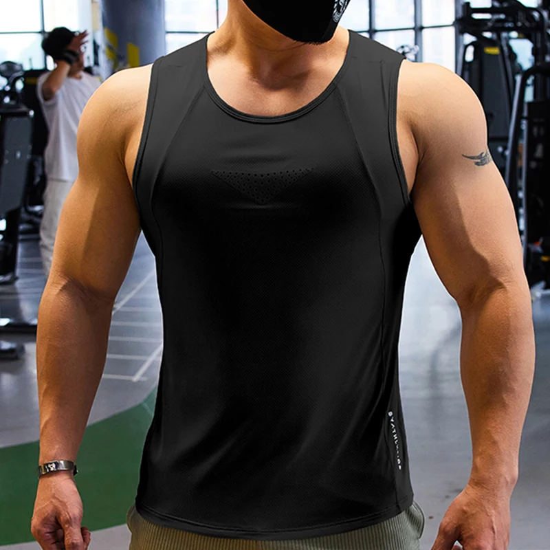 Men Running Tank Tops Outdoor  - Sleeveless Undershirt 评论和价格