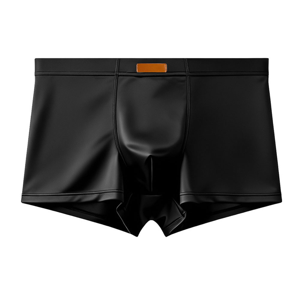 Men Ice Silk Satin-like Boxer  - Trunk Breathable Men 评论和价格