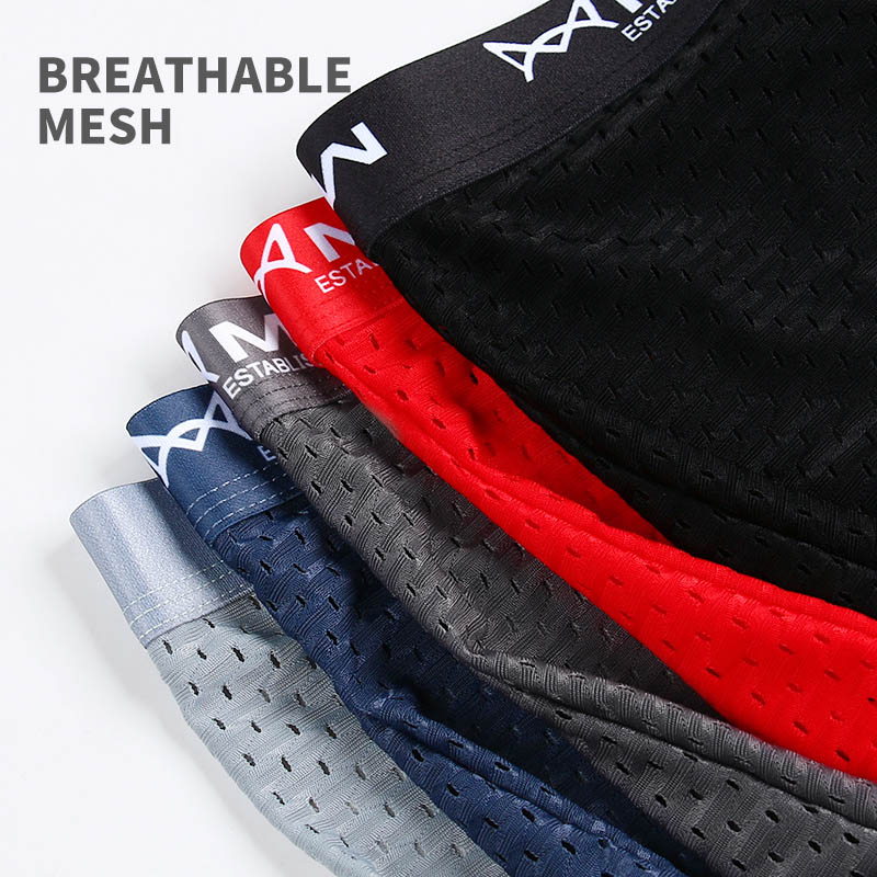 MiiOW 4Pcs Ice Silk Men Underw - Boxer Shorts Modal 评论和价格