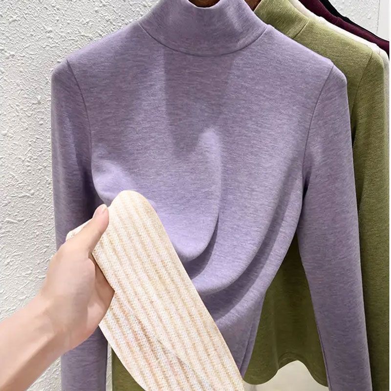 Womens Mock Neck Thermal Base  - Base Layer Top 评论和价格