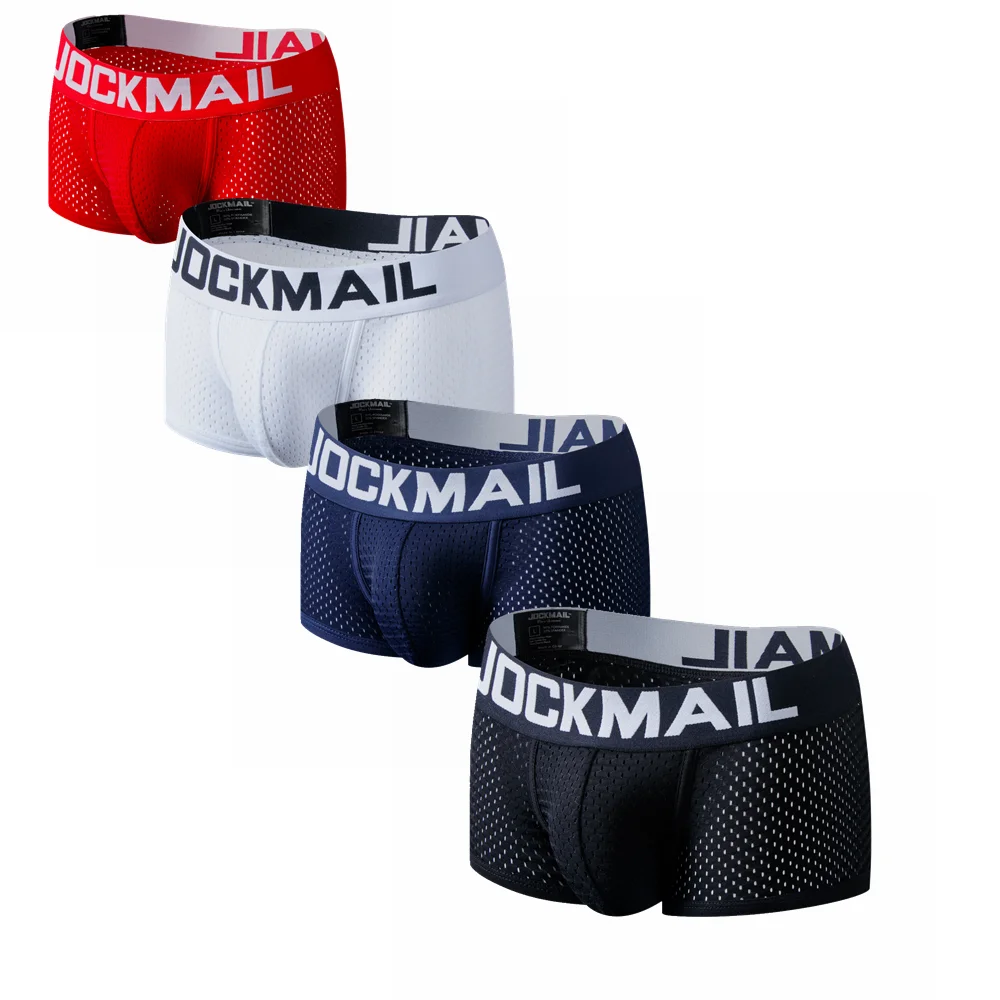 JOCKMAIL  4PCS/Lot boxer men M - Multi Pack Underwear 评论和价格