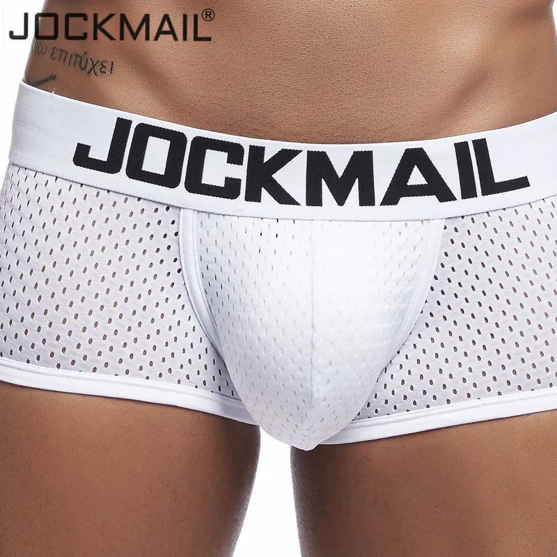 JOCKMAIL  4PCS/Lot boxer men M - Multi Pack Underwear 评论和价格