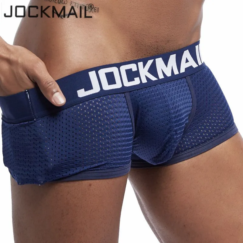 JOCKMAIL  4PCS/Lot boxer men M - Multi Pack Underwear 评论和价格