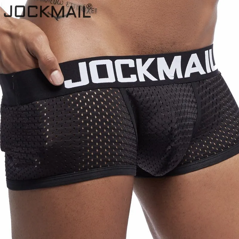 JOCKMAIL  4PCS/Lot boxer men M - Multi Pack Underwear 评论和价格