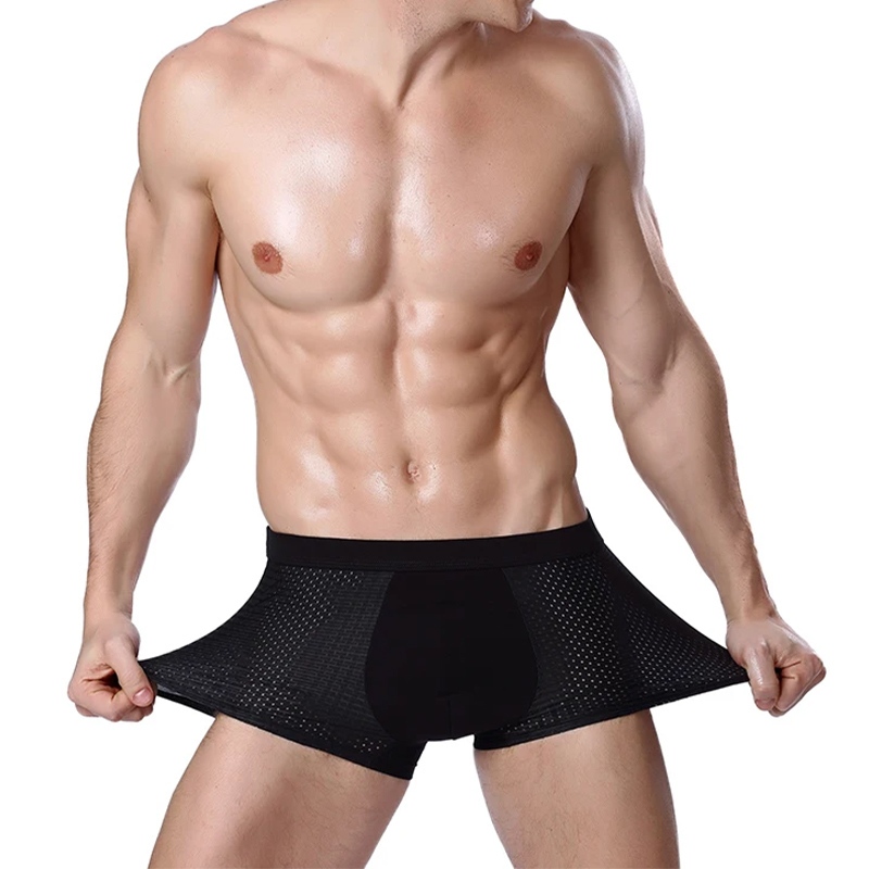 L-8XL Plus Banboo Fiber Men Un - Boxer Shorts Modal 评论和价格