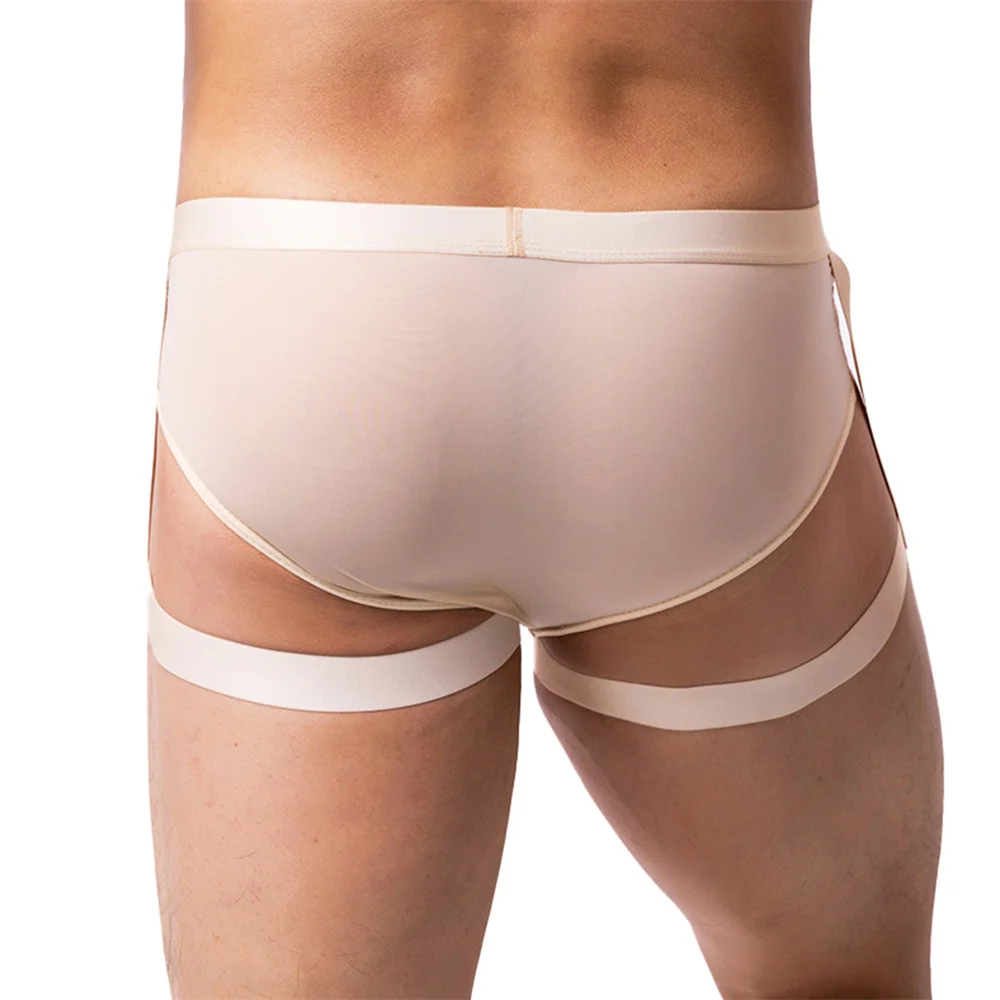 Mens Solid Color Boxers Underw - Bamboo Fiber Trunk 评论和价格