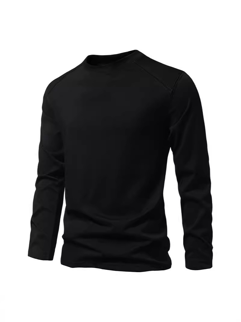 American Men's Long Sleeve T-S - Undershirt Crew Neck 评论和价格