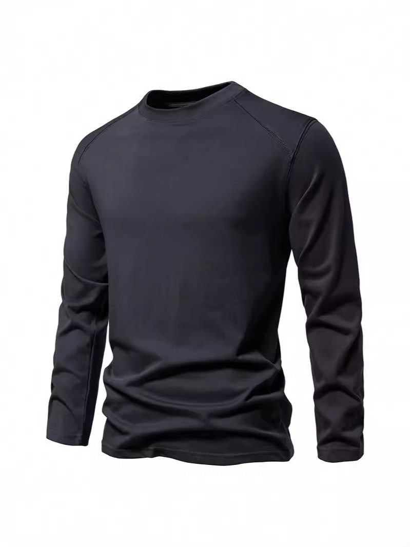 American Men's Long Sleeve T-S - Undershirt Crew Neck 评论和价格