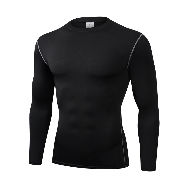 Men's long sleeved sports T-sh - T Shirt Tight Fit 评论和价格