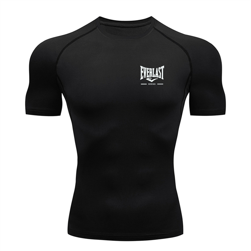 2026 new style men's running t - T Shirt Tight Fit 评论和价格